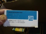 Genuine Gm Acdelco 10120987 Bearing. Fixed Price $11.99.