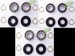 (3) King Kutter Finish Mower Spindle Bearing & Seal Repair Kit, Replaces 555009. Fixed Price $29.95.