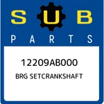 Subaru Brg Setcrankshaft 12209AB000, New Genuine Oem Part. Fixed Price $259.69.