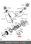Genuine Oe Crankshaft Bearings 1052A703 For Mitsubishi 1052-A703. Fixed Price $11.68.