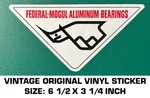Federal-mogul Aluminum Bearings Vintage Original Decal Sticker Performance. Fixed Price $7.27.
