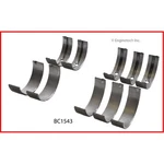 Enginetech Crankshaft Main Bearing Set BC1543.25; .25MM. Fixed Price $57.36.
