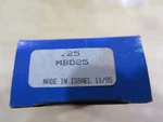 Topline MBMI22 .25 Engine Crankshaft Main Bearing Set (3D1-2). Fixed Price $29.00.