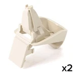 For Mercedes-benz (1998-2005) Sun Visor Clip (beige / Saffron) (2 Pcs) Genuine. Fixed Price $111.35.