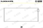 Glyco 71-3431/4 Std Connecting Rod Bearing For Porsche. Fixed Price $145.06.