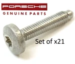 21 Timing Cover Bolts - Aluminum (6X3) For Porsche Cayenne Macan Genuine. Fixed Price $80.49.