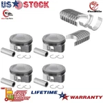 Pistons & Main Rod Bearings For Toyota Corolla Matrix RAV4 Solara 2.4L L4 2AZFE. Fixed Price $159.95.