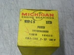 Michigan 919CS Std Camshaft Bearing Set 1969-80 Ford 250 Inline 4.1L Engine. Fixed Price $47.95.
