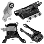 Engine Motor Mounts & Automatic Trans 4PCS For Toyota Prius 21-16 1.8L Cvt. Fixed Price $235.00.