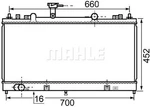 Mahle Radiator CR1021000S Us. Fixed Price $120.42.