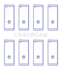 King CR4085AM Fits Toyota 2T / 3T-G 4T-G Connecting Rod Bearing Set. Fixed Price $31.29.