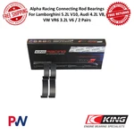 King Alpha Racing Connecting Rod Bearings Pairs 0.25MM For Volkswagen, Audi. Fixed Price $127.01.