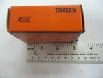 New Genuine Timken 45BC, 45-BC, Or Tapered Roller Bearing. Fixed Price $11.50.