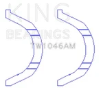 King Engine Bearings TW1046AM Crankshaft Thrust Washer Set. Fixed Price $34.53.