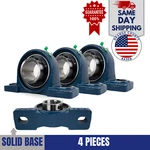 UCP210-31 Pillow Block Bearing 1-15/16" Bore Bolt Solid Base (4PCS). Fixed Price $81.95.