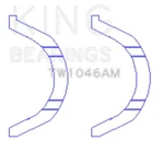 King Engine Bearings TW1046AM Thrust Washer Set For Bmw N14B16C. Fixed Price $42.99.