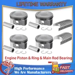 Engine Pistons & Main Rob Bearings Kit For Toyota Camry Scion RAV4 2.4L. Fixed Price $159.95.
