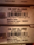 Clevite CB-1657P-.25MM Engine Connecting Rod Bearing Set Of 4 Pairs Subaru. Fixed Price $49.99.
