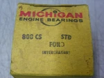 Michigan 808CS Cam Bearing Set 1958-76 Ford 332-428 Fe 1966-67 Wedge Head Nos. Fixed Price $54.95.