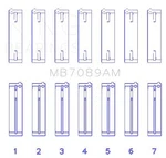King Engine MB7089AM Main Set For Audi/vw Abv, Aes, Aue. Fixed Price $140.75.