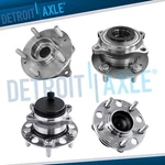 Front Rear Wheel Bearings Hubs Kit For Hyundai Sonata Tucson Kia Cadenza Optima. Fixed Price $203.30.