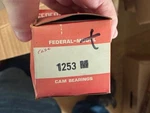 Fed Mogul Cam Bearings 1253M, Case 3.1L Diesel, Tractor W/ G188D Eng. Fixed Price $40.00.