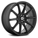 Konig Control Wheel 15X6.5 (40, 5X114.3, 73.1) Black Single Rim. Fixed Price $184.96.