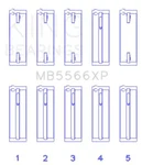 King Engine MB5566XP Main Set For Audi/vw Abl, Ady, Ahh, Aks. Fixed Price $90.99.