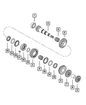 Genuine Mopar Needle Bearing 68146133AA. Fixed Price $21.21.
