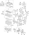 Genuine Honda Engine Crankshaft Main Bearing 13344-RPY-G02. Fixed Price $25.08.