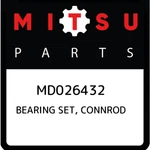 Mitsubishi Bearing Set, Connrod MD026432, New Genuine Oem Part. Fixed Price $97.50.