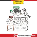 Full Gasket Set Pistons Bearings Fit 93-97 Nissan Altima KA24DE Dohc. Fixed Price $250.99.