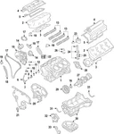Genuine Nissan Engine Crankshaft Main Bearing 12207-31U2D. Fixed Price $19.90.