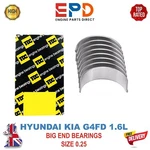 Hyundai Kia Accent I30 IX35 Ceed G4FD 1.6 Diesel Conrod Bearing Set 0.25 Tdc New. Fixed Price $68.80.