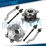 Front Wheel Bearing And Hubs Tie Rods For 2014 - 2018 Nissan Rogue Sport Qashqai. Fixed Price $129.97.
