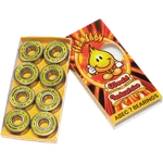 World Industries Abec 7 Flameboy Skateboard Bearings Set Of 8 Silver / Yellow. Fixed Price $28.00.