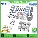 M272 Engine Pistons Gasket Bearings Rebuild Kit For Mercedes W204 W211 W166 3.5L. Fixed Price $287.09.