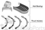 05-14 Toyota Tacoma 2.7L Dohc 16V 2TRFE Main Engine Bearings Set Size +0.50MM. Fixed Price $29.95.