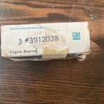 Genuine Gm Nos Engine Bearing Part # 3912038 (61491). Fixed Price $17.00.