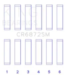 King Engine CR6872SM0.25 Connecting Rod Set For Toyota 1GR-FE. Fixed Price $51.99.