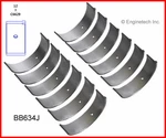 Rod Bearing Set Enginetech BB634J .020 Chrysler Dodge Mitsu 2.5L 3.0 87-05. Fixed Price $18.75.