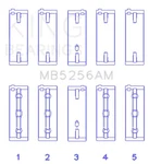King Engine MB5256AM Main Set For Hyundai Lantra 1600. Fixed Price $46.49.