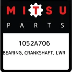 Mitsubishi Bearing, Crankshaft, Lwr 1052A706, New Genuine Oem Part. Fixed Price $15.06.