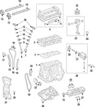 Genuine Mazda Bearing Set PEY1-11-SH0. Fixed Price $114.86.