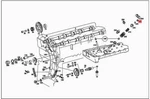 Genuine Mercedes Thrust Washer 1300530553. Fixed Price $52.34.