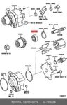 Genuine Oe Bearing 9009910199 For Toyota 90099-10199. Fixed Price $50.99.
