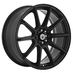 Konig 15X6.5 5X100 / 5X4.50 +40 45B Control Black Wheel Rim. Fixed Price $176.11.