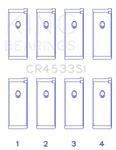 King Engine CR4533SI Connecting Rod Set For Nissan QR25DE. Fixed Price $52.02.
