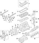 Genuine Nissan Bearing Set 12209-JA00A. Fixed Price $15.39.