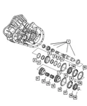 Genuine Mopar Needle Bearing 5086058AA. Fixed Price $48.82.
